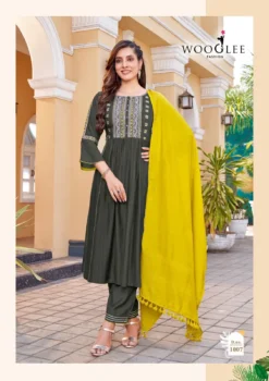 Wooglee Coral Vol 2 Kurti Bottom With Dupatta Wholesale