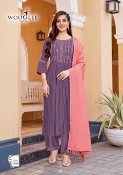 Wooglee Coral Vol 2 Kurti Bottom With Dupatta Wholesale