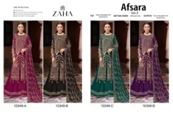 Zaha Afsara Vol 3 Georgette Pakistani Salwar Kameez Collection
