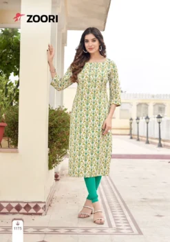 Zoori Akshara Vol 29 Rayon Printed Kurti Wholesale