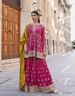 Sayuri ZARA Designer Kurti Sharara for Women Wholesale