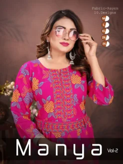 Fashion Talk MANYA VOL 2 Ladies Designer Kurtis under 400