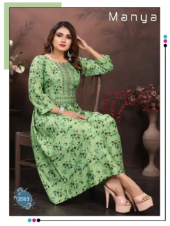Fashion Talk MANYA VOL 2 Ladies Designer Kurtis under 400
