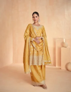 AASHIRWAD ZOHA Chinnon Silk Wedding Dress Under 2500