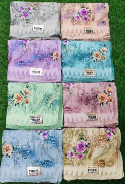 ANK Tiger Vol 01 Reniyal Print With Swarovski Work Saree