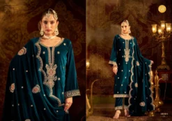 Belliza Velvet Ishq Embroidered Salwar Kameez