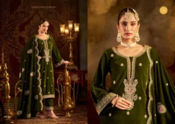 Belliza Velvet Ishq Embroidered Salwar Kameez