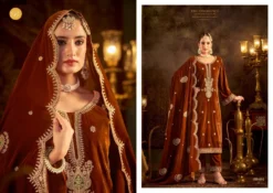 Belliza Velvet Ishq Embroidered Salwar Kameez