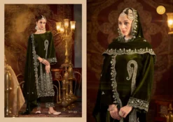 Belliza Winter Luxury Velvet Dress Material Below 2000