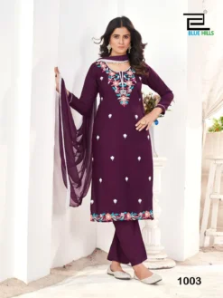 Blue Hills Saanvi Kurti Bottom With Dupatta