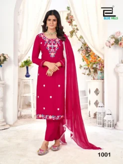 Blue Hills Saanvi Kurti Bottom With Dupatta