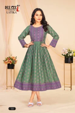 Deecee Latika Chanderi Fancy Kurti