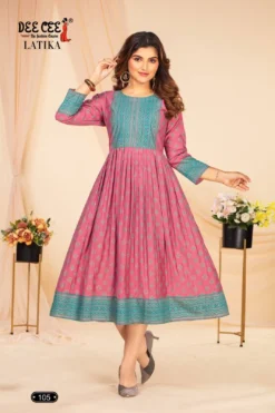 Deecee Latika Chanderi Fancy Kurti