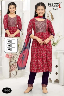Deecee Rashi Kurti Pant With Dupatta Combo Collection
