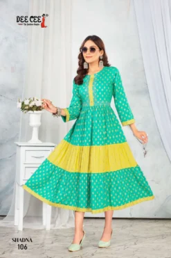 DEECEE SHADNA LONG KURTI ONLINE