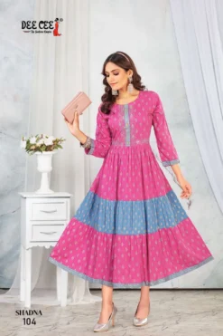 DEECEE SHADNA LONG KURTI ONLINE