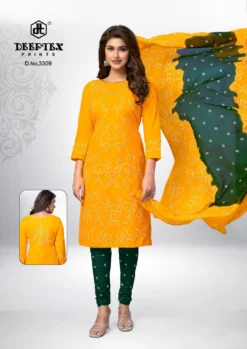 Deeptex Classic Chunaris Vol 33 Bandhani Cotton Dress Material