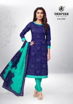 Deeptex Classic Chunaris Vol 33 Bandhani Cotton Dress Material