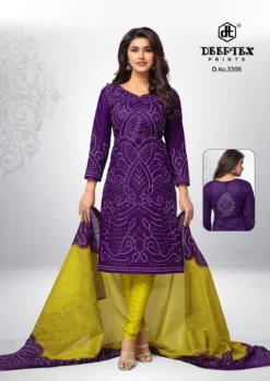 Deeptex Classic Chunaris Vol 33 Bandhani Cotton Dress Material
