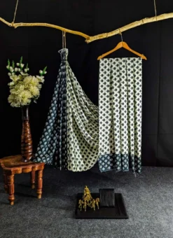 Dev Vol 09 Satin Saree Flower Digital New Print