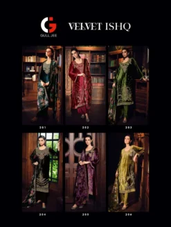 Gull Jee Velvet Ishq Salwar Kameez Wholesale