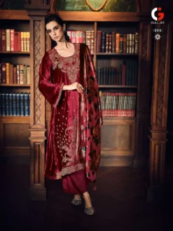 Gull Jee Velvet Ishq Salwar Kameez Wholesale
