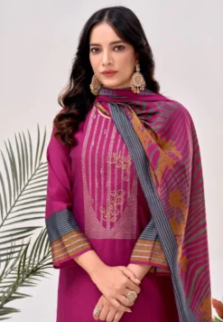 Ibiza Freya Pashmina Digital Printed Salwar Kameez Below 1500