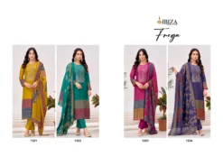 Ibiza Freya Pashmina Digital Printed Salwar Kameez Below 1500