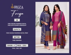 Ibiza Freya Pashmina Digital Printed Salwar Kameez Below 1500