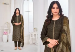 Ibiza Lavender Viscose Pashmina Salwar Kameez