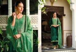 Ibiza Sabhyata Velvet Embroidered Salwar Kameez