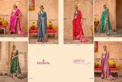 Kreshwa Alaknanda Georgette Weaving Saree Under 1500