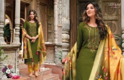 Lily And Lali Meenakari 4 Kurti Bottom With Dupatta Below 1500