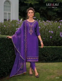 Lily And Lali Miraan Vol 3 Fancy Kurti Bottom With Dupatta