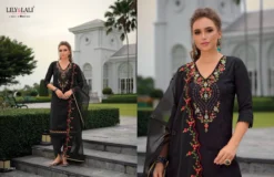 Lily And Lali Miraan Vol 3 Fancy Kurti Bottom With Dupatta
