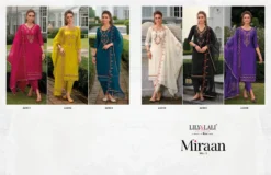 Lily And Lali Miraan Vol 3 Fancy Kurti Bottom With Dupatta