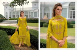 Lily And Lali Miraan Vol 3 Fancy Kurti Bottom With Dupatta