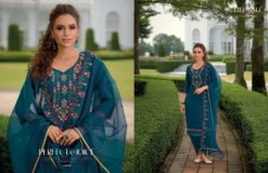 Lily And Lali Miraan Vol 3 Fancy Kurti Bottom With Dupatta