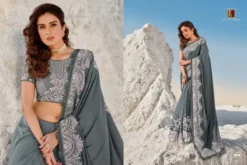 M.N SEQUINCE HIT Wedding Wear Hand work Saree Collection