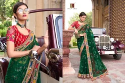 M.N SEQUINCE HIT Wedding Wear Hand work Saree Collection