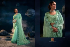 M.N SEQUINCE HIT Wedding Wear Hand work Saree Collection