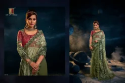 M.N SEQUINCE HIT Wedding Wear Hand work Saree Collection