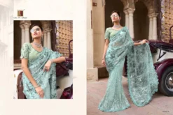 M.N SEQUINCE HIT Wedding Wear Hand work Saree Collection