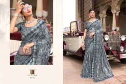 M.N SEQUINCE HIT Wedding Wear Hand work Saree Collection