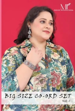 Moksh Big Size Co Ord Set Vol 01 Fancy Design New Collection
