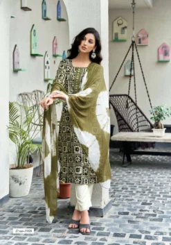 Mystic 9 Nisha Vol 1 Kurti Bottom With Dupatta under 600