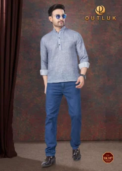 Outluk Short Kurta Vol 2 Mens Kurta Below 500