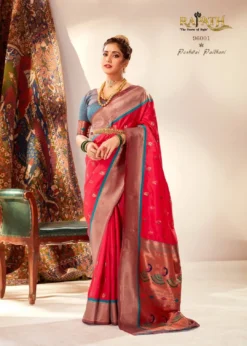 Rajpath Mihira Paithani Silk Banarasi Fancy Saree