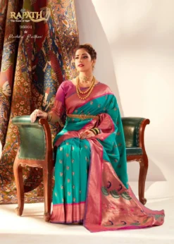 Rajpath Mihira Paithani Silk Banarasi Fancy Saree