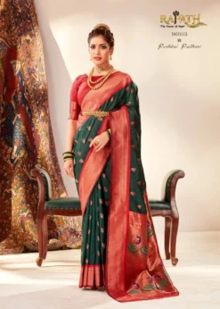 Rajpath Mihira Paithani Silk Banarasi Fancy Saree